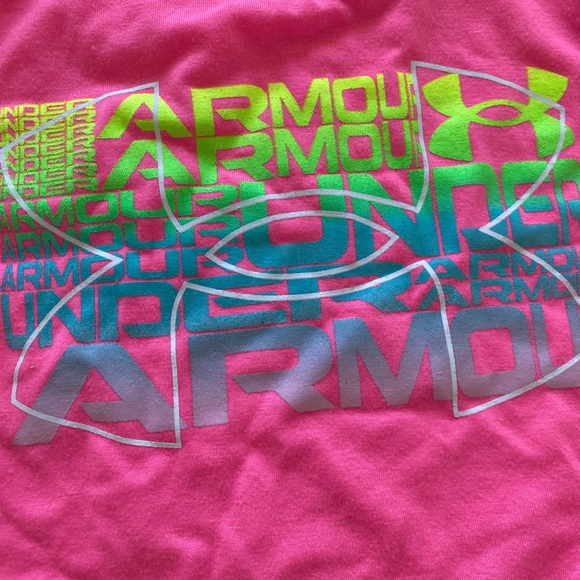 Under armour shorts and tee set. Size 12 months - Picture 4 of 5